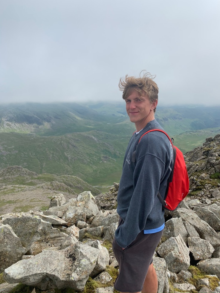 Image from climbing Scafell Pike peak